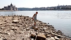 Nível de água do Danúbio está tão baixo que afeta a economia em Budapeste