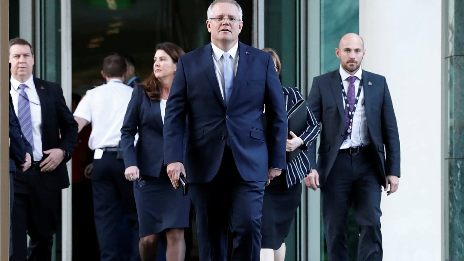Hazine Bakanı Morrison iktidardaki Liberal Parti'nin yeni lideri.