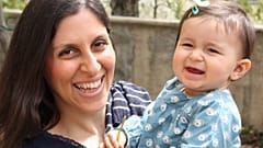 Nazanin Zaghari-Ratcliffe and her daughter Gabriella