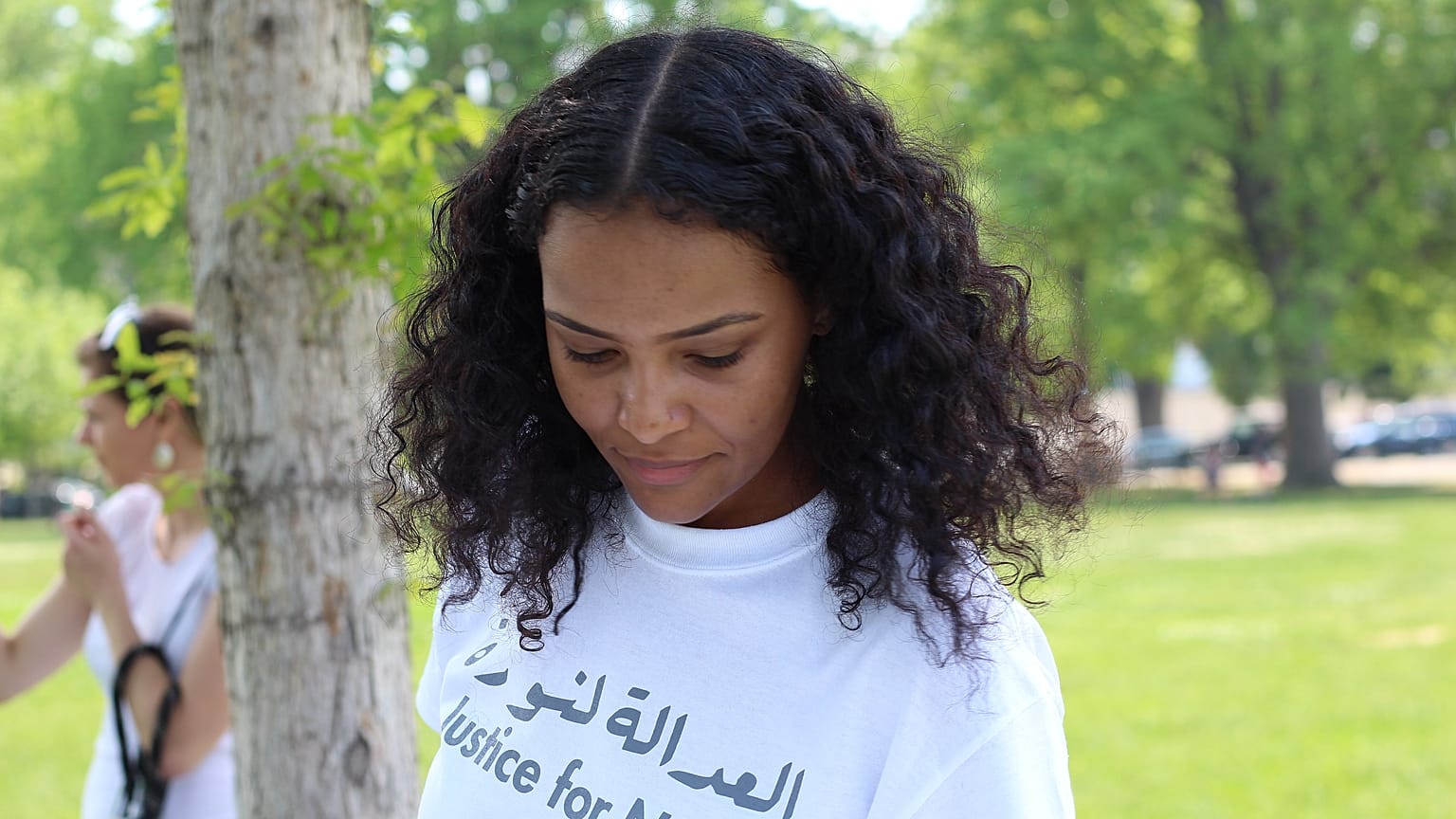 جزء من حملة لمساندة نورا في واشنطن مايو / أيار الماضي