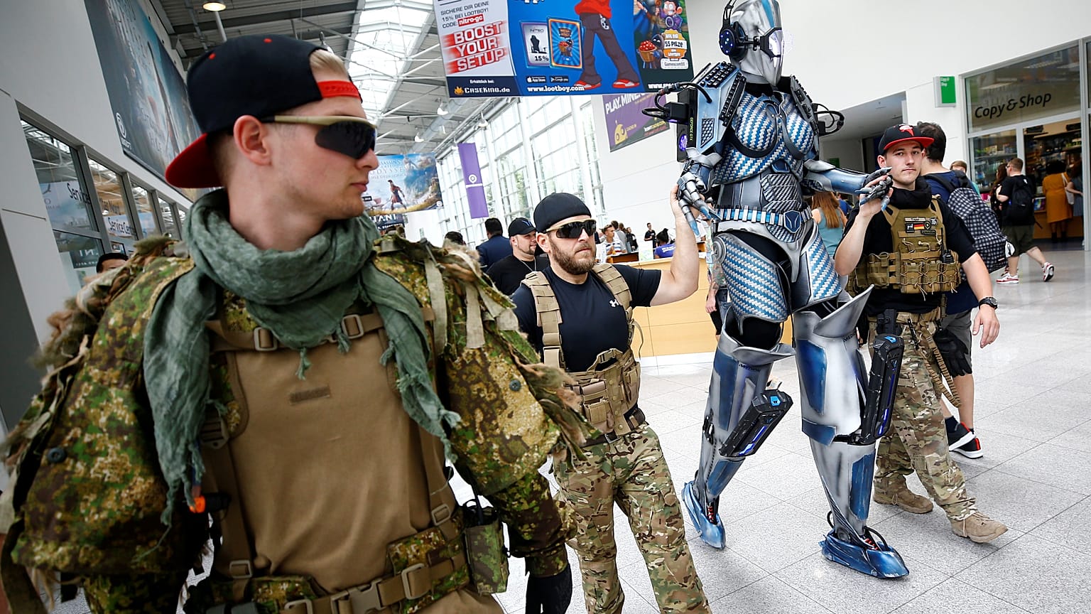 Es hagelt Kritik an Bundeswehr-Werbung bei 10. Gamescom