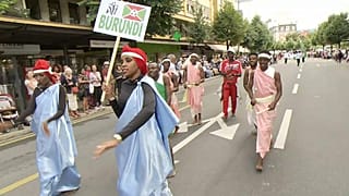28 Musiker aus Burundi - plötzlich weg...