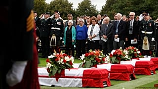 Des soldats de la Grande Guerre enterrés 100 ans plus tard