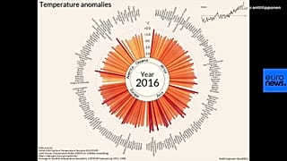 La hausse des températures en 35 secondes