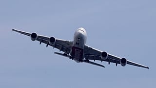 Bir Airbus uçağı