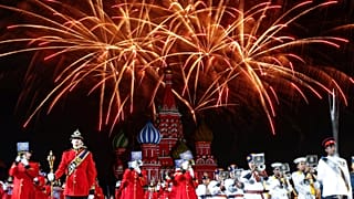 La Fanfara del Bersaglieri alla "conquista" della Piazza Rossa