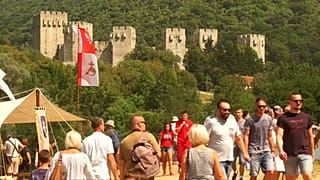 Középkori fesztivál Szerbiában