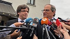 Torra exige a Sánchez la 'máxima inteligencia política' para Cataluña