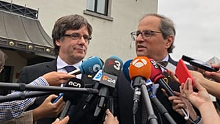 Torra exige a Sánchez la 'máxima inteligencia política' para Cataluña