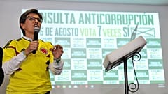 Los colombianos dicen 'no' a la corrupción en referéndum