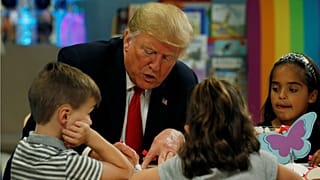 Donald Trump rosszul színezte ki az amerikai zászlót