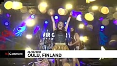 La Finlande accueille le championnat du monde de Air guitar