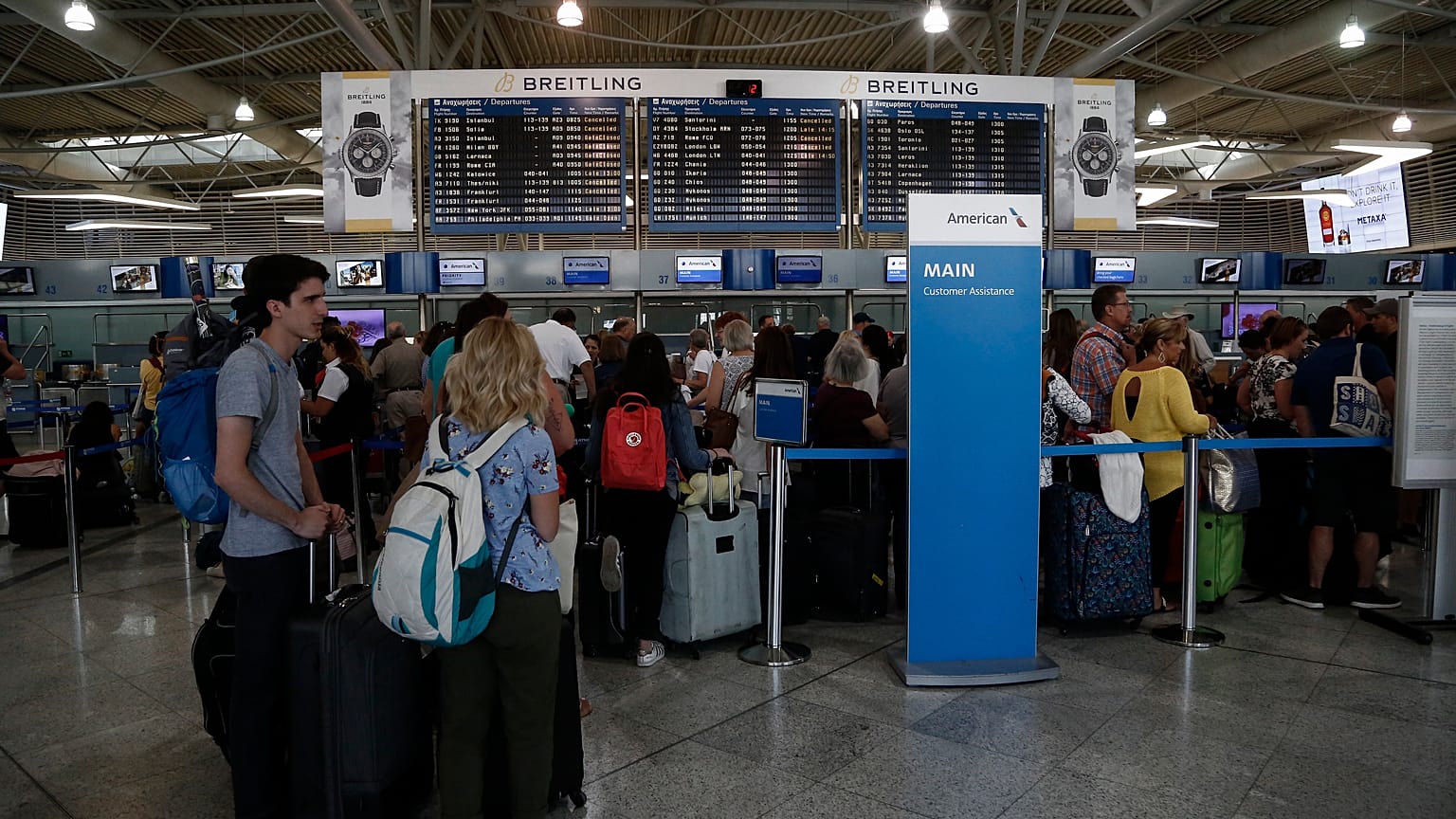 Ελλάδα: Αύξηση 10,1% της κίνησης στα αεροδρόμια