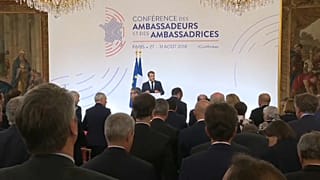 Macron defende "soberania europeia" sem dependência dos EUA