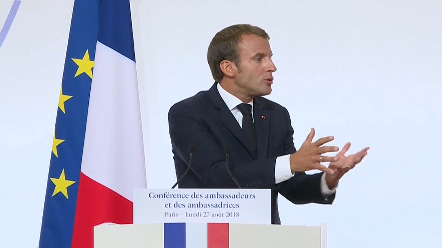 Sicherheit, Migranten: Macron will "solidarisches" Europa