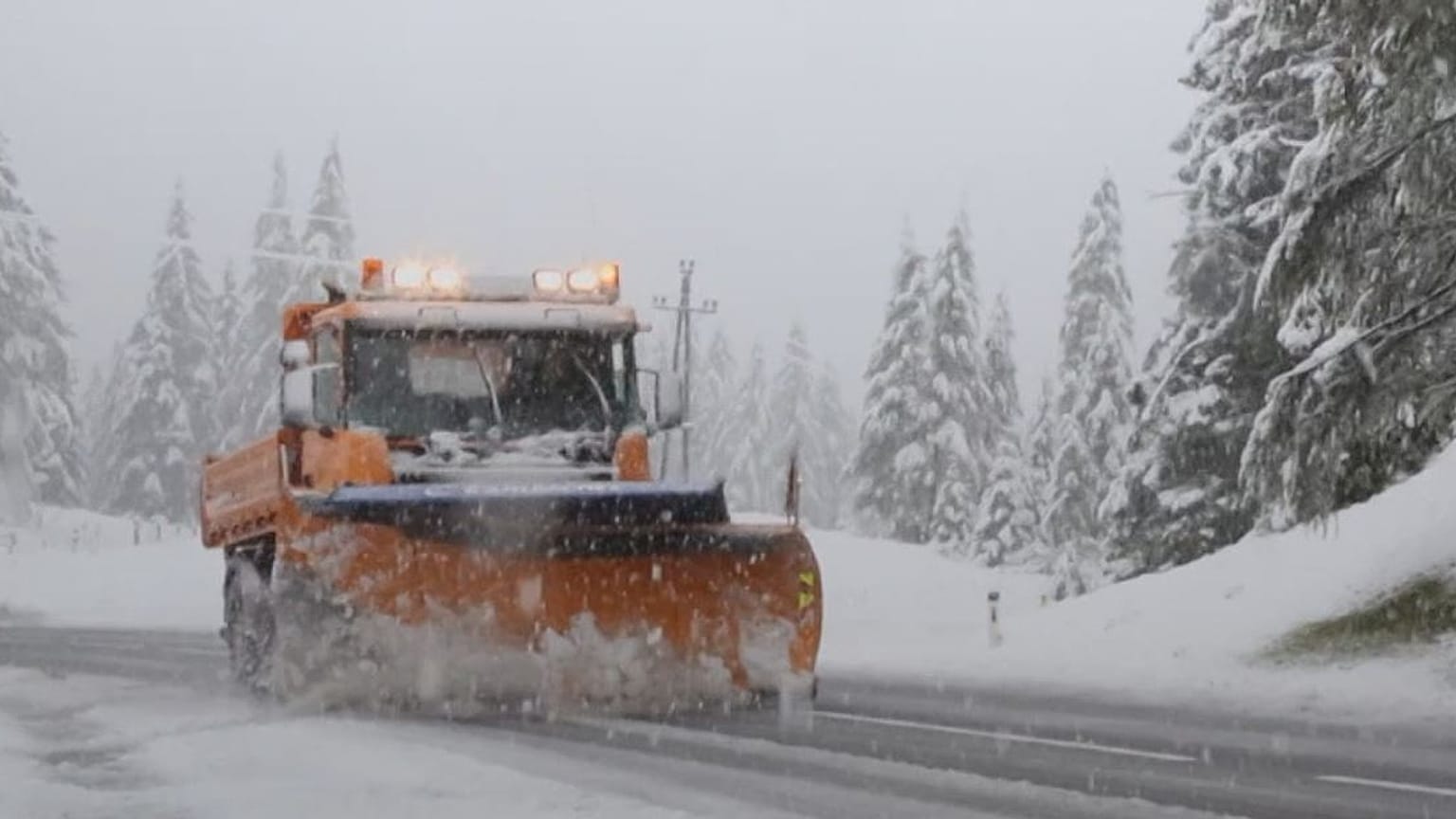 [Vídeo] Fuerte nevada de agosto en Austria e Italia