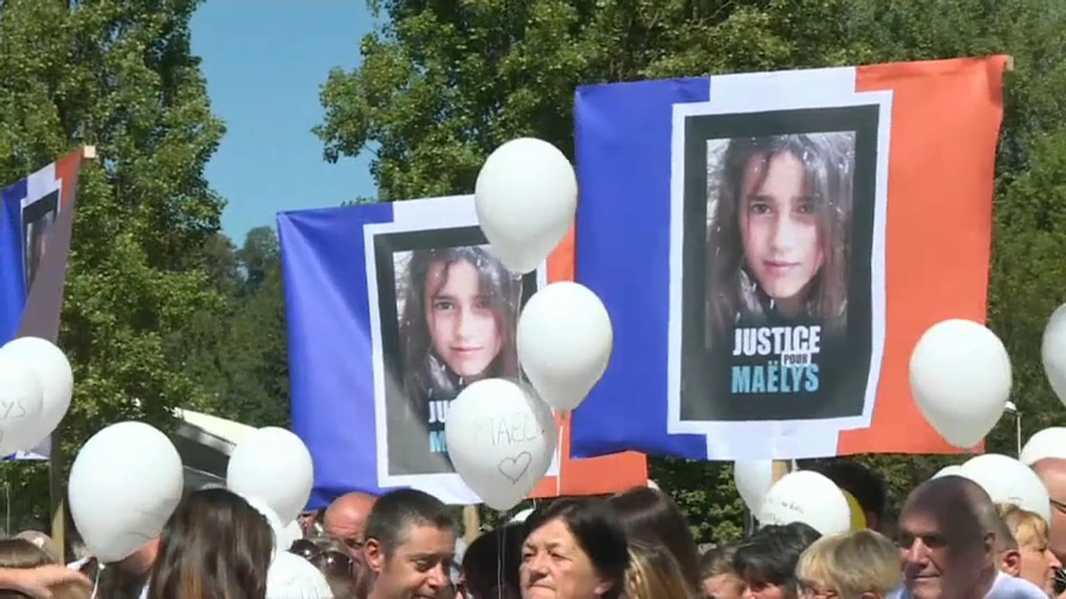 1 Jahr nach Verschwinden des Mädchens: "Gerechtigkeit für Maëlys"