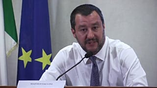 Министр внутренних дел Италии Маттео Сальвини
