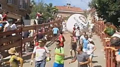 El "boloencierro" de Mataelpino "estudia" obligar a usar casco y culpa al corredor herido