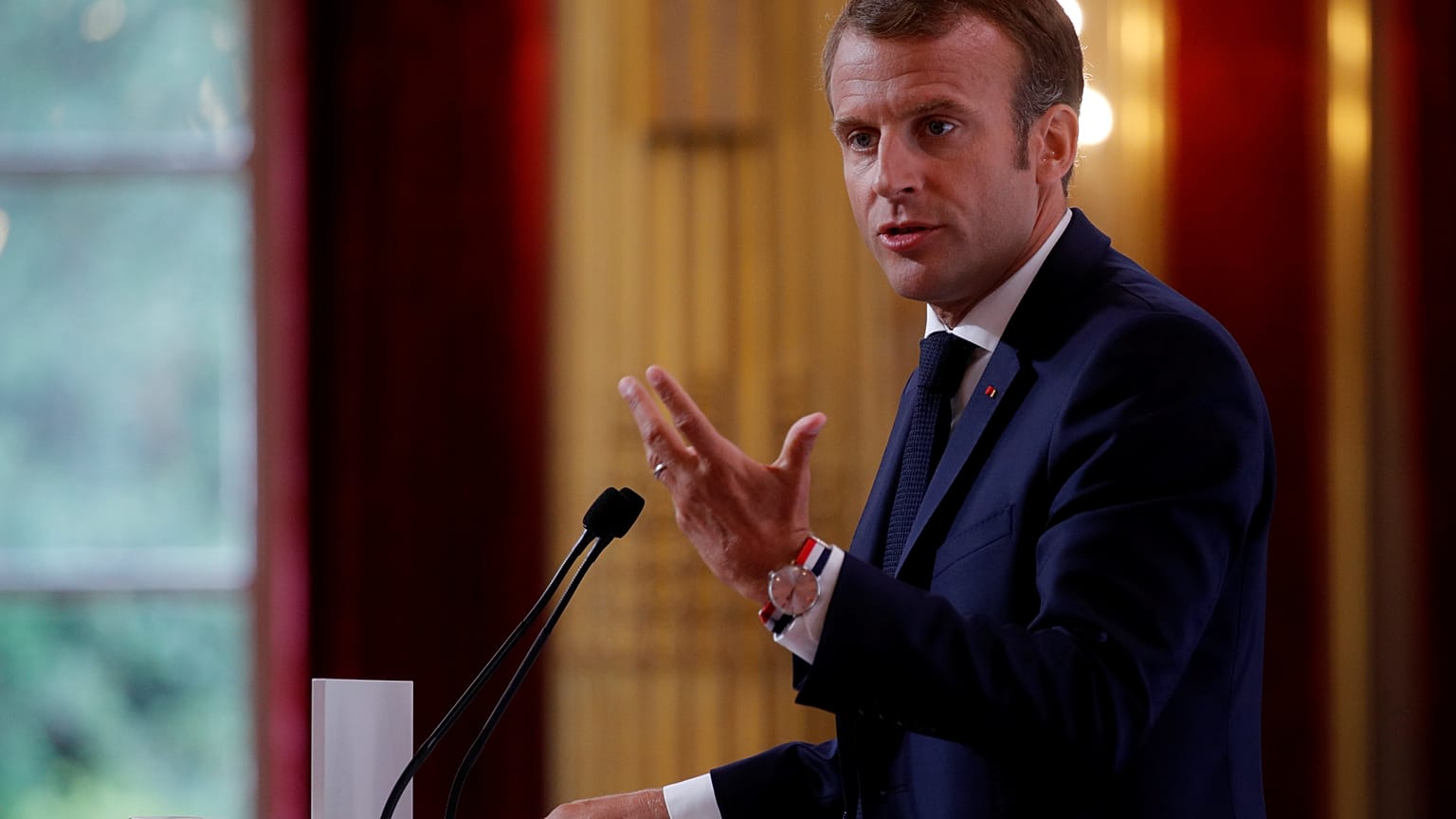 Emmanuel Macron frisa "liberdade" de Hulot para sair do governo