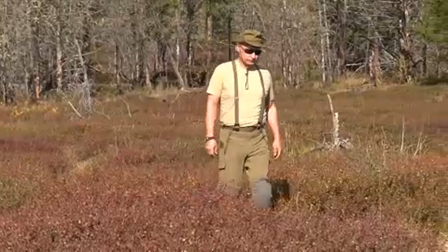 Szibériában túrázott Putyin