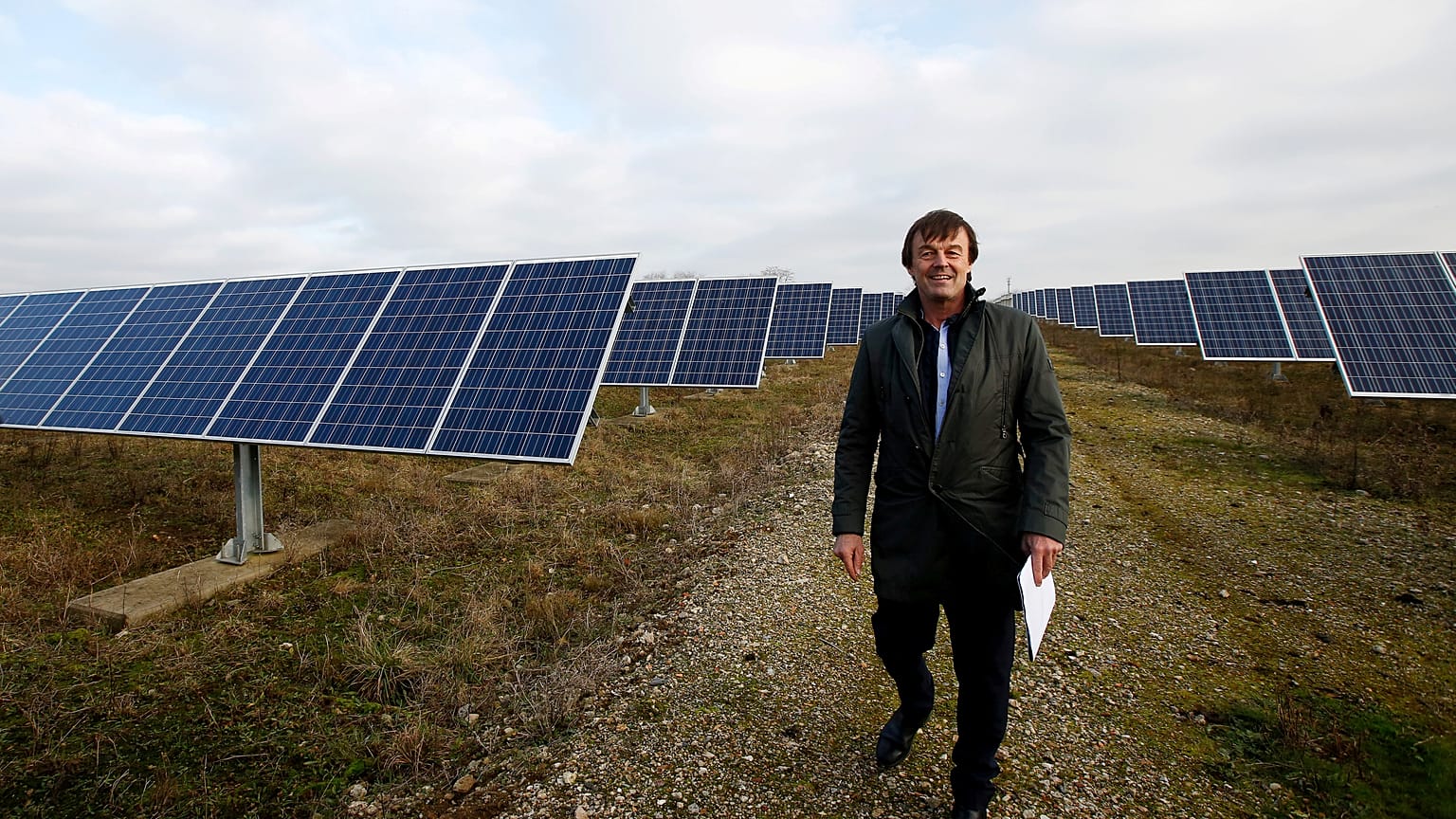 Nicolas Hulot, ministre démissionnaire de la transition écologique