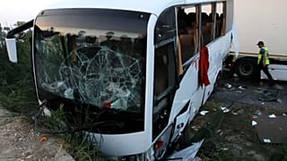 Автобус с российскими туристами попал в ДТП в Турции