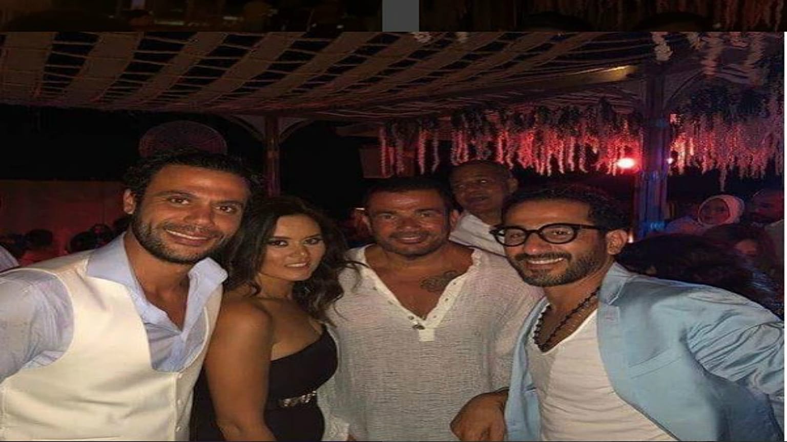 شاهد: اللقطات الأولى من حفل زفاف محمد إمام نجل الممثل المصري عادل إمام 