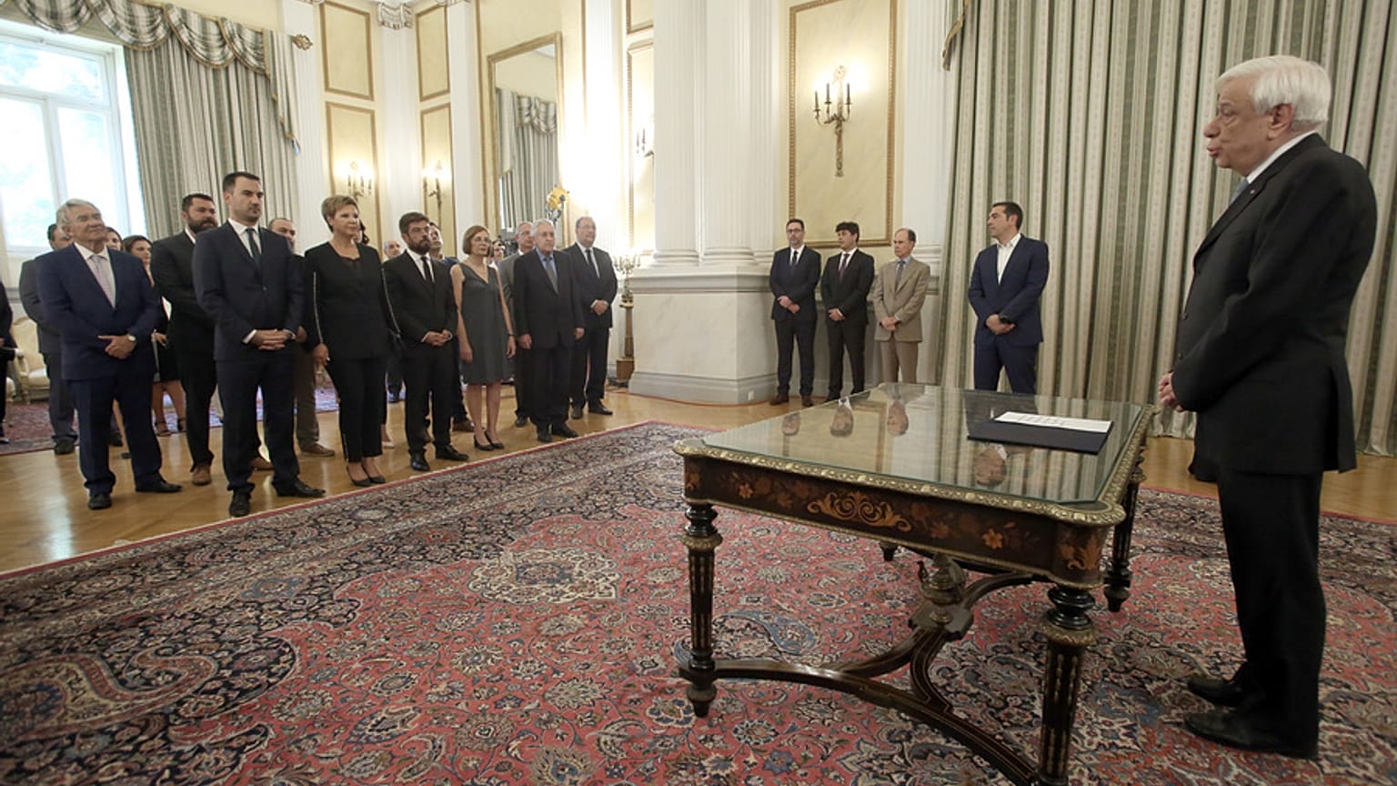 Ορκίστηκαν τα νέα μέλη της κυβέρνησης 