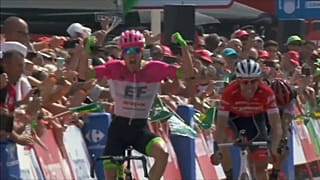 El triunfo para Simon Clarke y el jersey rojo de líder para Rudy Molard