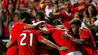 Benfica celebra entrada merecida na fase de grupos da Liga dos Campeões