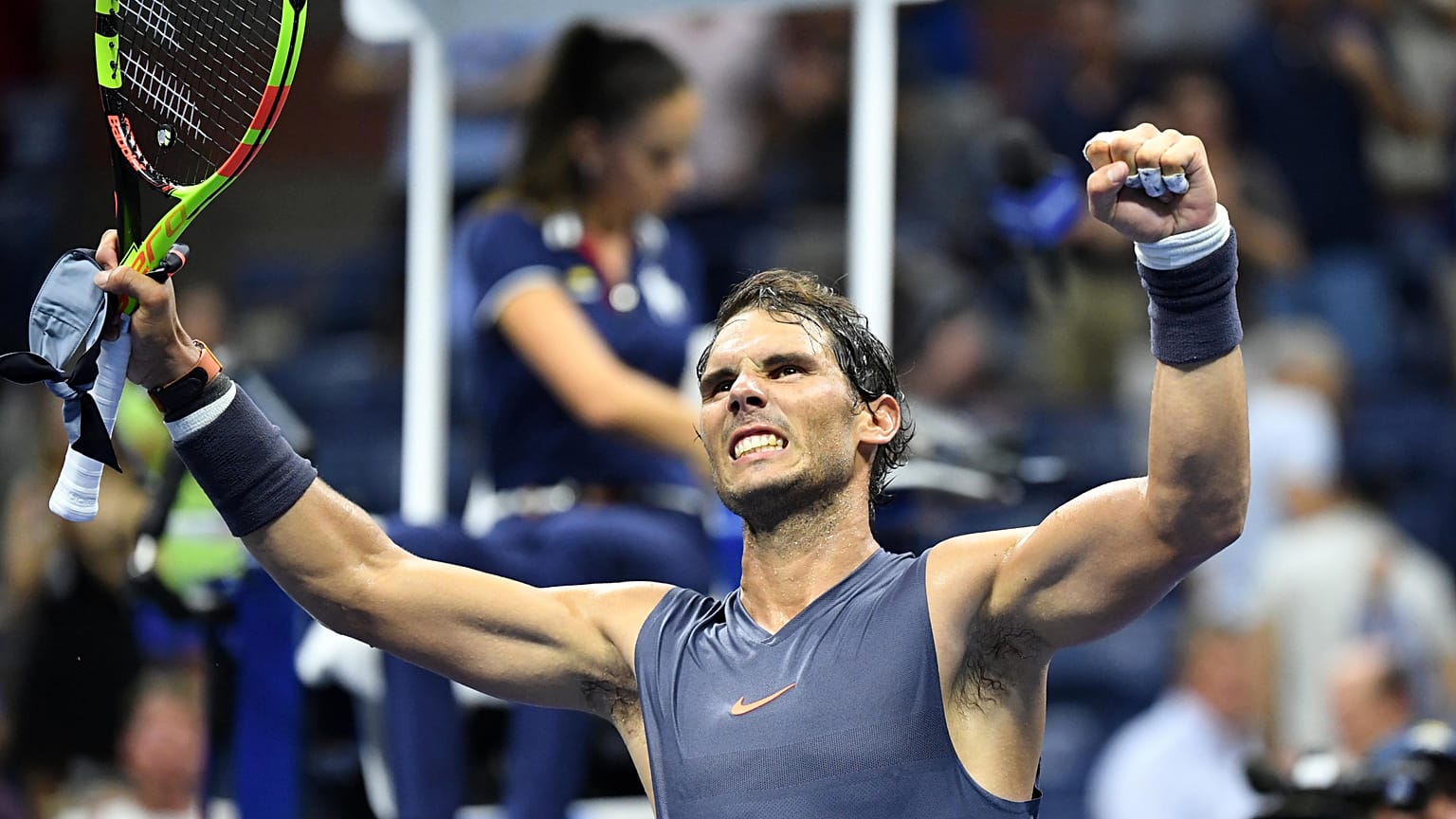 Un imparable Nadal pasa a tercera ronda en el abierto de EEUU