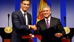 Sánchez anuncia 35 millones € de la UE para paliar la crisis migratoria venezolana