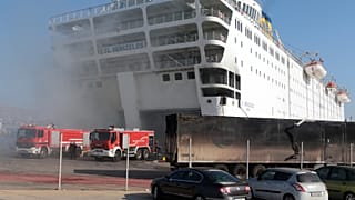 Εκκενώθηκε το «Ελευθέριος Βενιζέλος»
