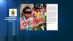 Facebook bloquea la cuenta de la FUNAI por unas fotos de indígenas desnudas