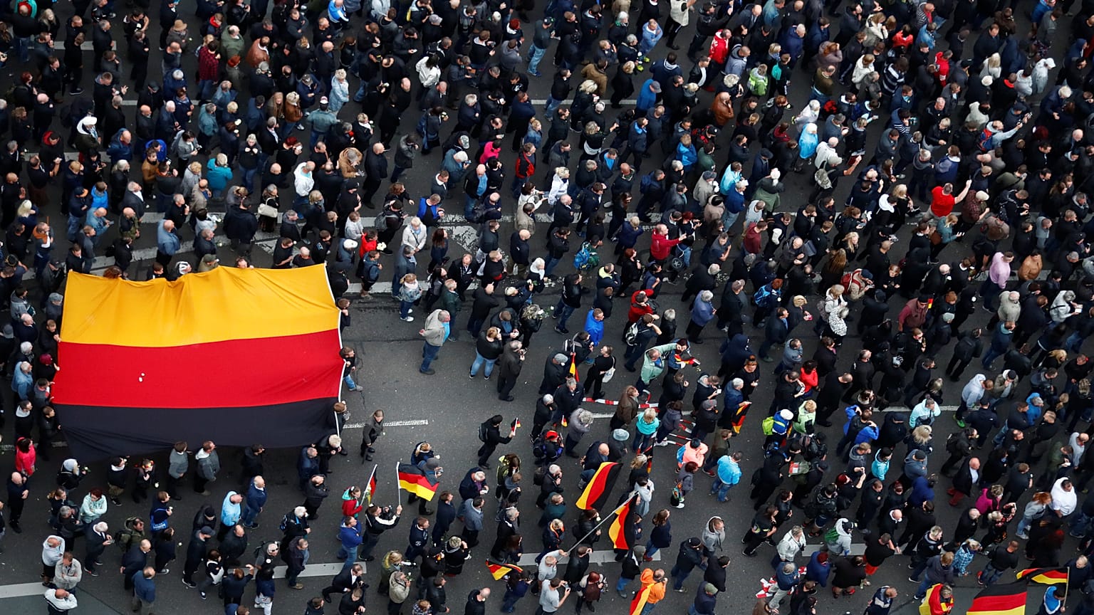 Almanya / Chemnitz / 1 Eylül 2018