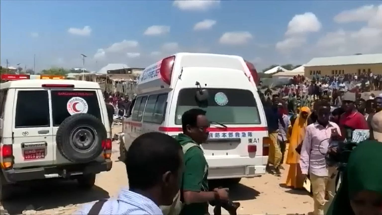 Autobombe in Mogadischu explodiert