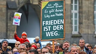 Rassemblement pacifique à Chemnitz