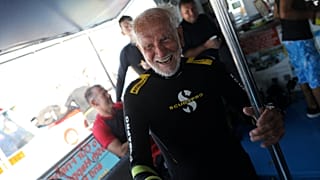 Ray Woolley, 95 ans sous les mers