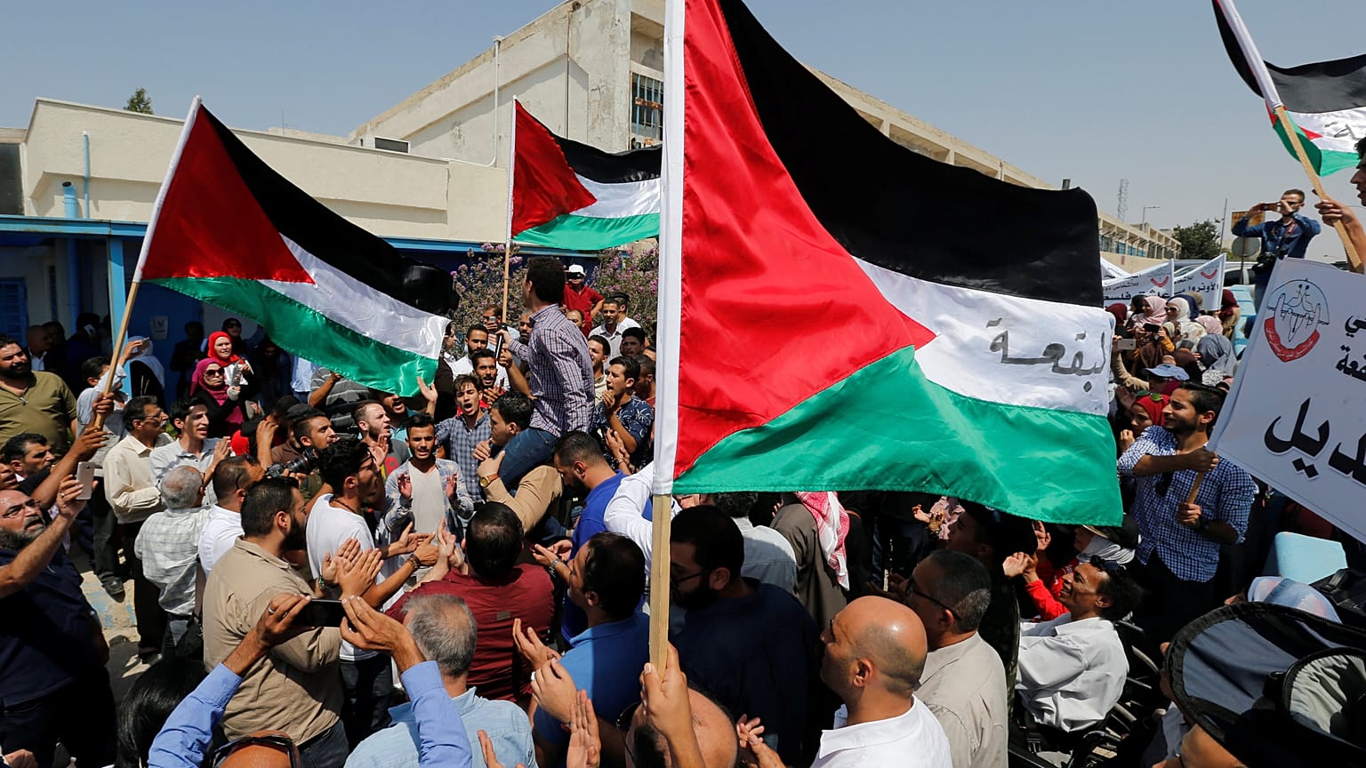 Colère des Palestiniens suite à la fin des aides américaines à l'UNRWA