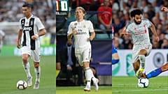 Ronaldo, Modric e Salah disputam troféu "The Best" da FIFA