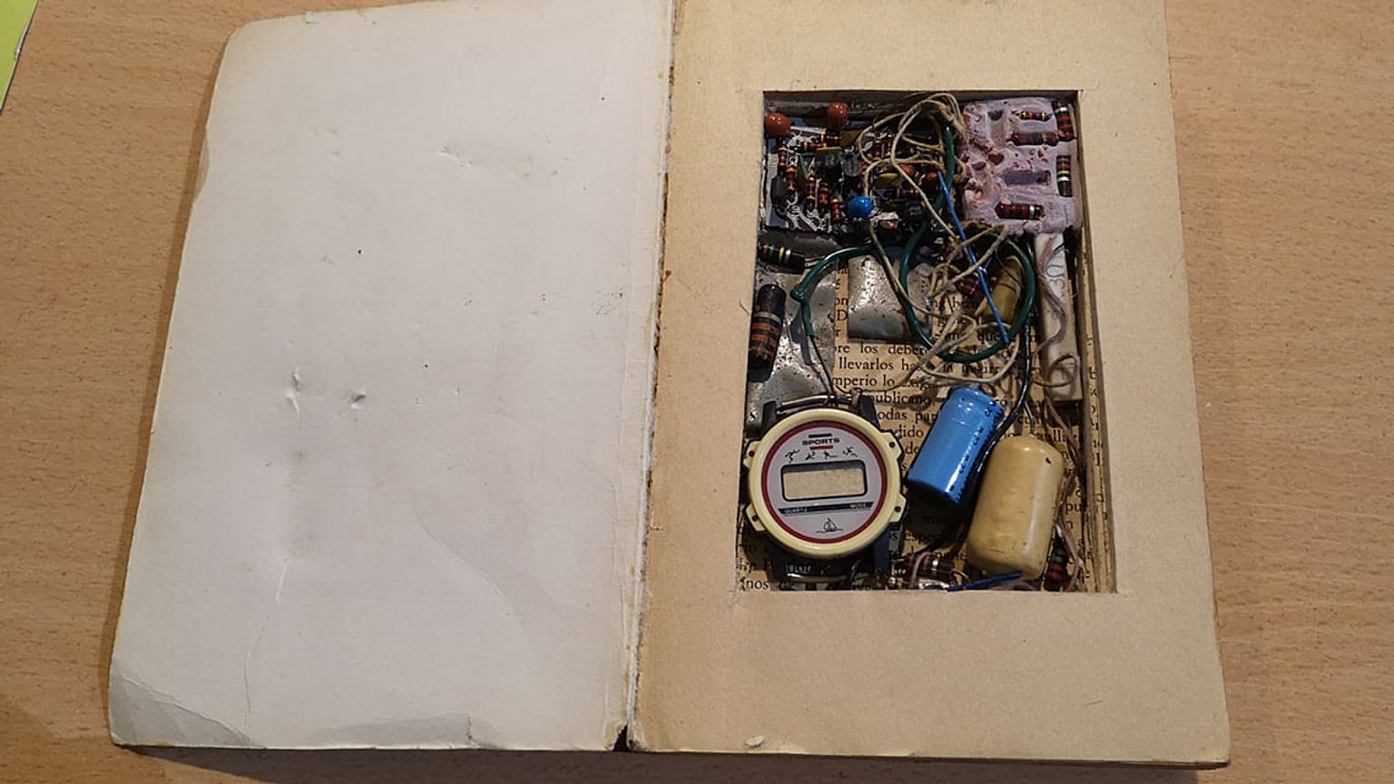 Imaginen el susto al abrir el libro