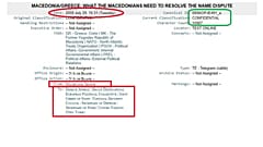 Πολιτική κόντρα μετά τη διαρροή των Wikileaks για το Σκοπιανό