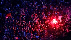 People attend an open air "anti-racism concert" in Chemnitz, Germany 
