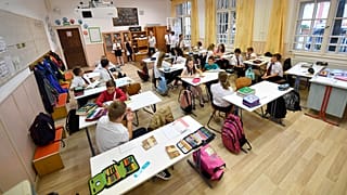 A 6.c osztály tanulói a dunaharaszti II. Rákóczi Ferenc Általános Iskolában