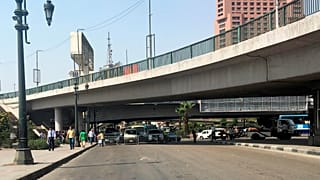 خیابان‌های اطراف سفارت ایالات متحده در قاهره 