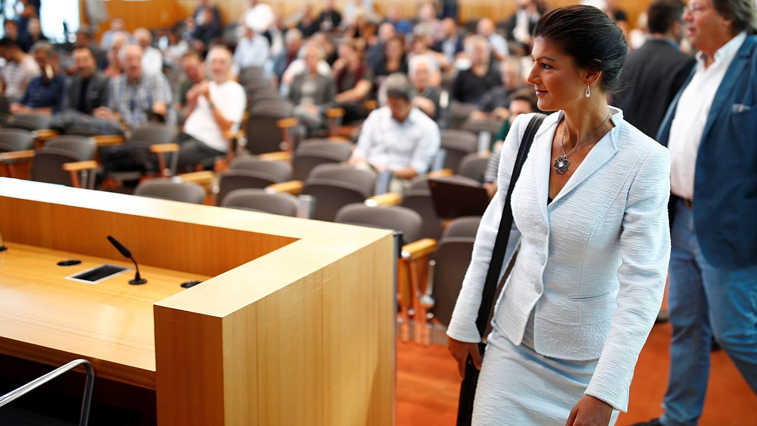 "Getting Up" movement news conference in Berlin