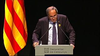 Quim Torra quiere pactar un referéndum de autodeterminación vinculante