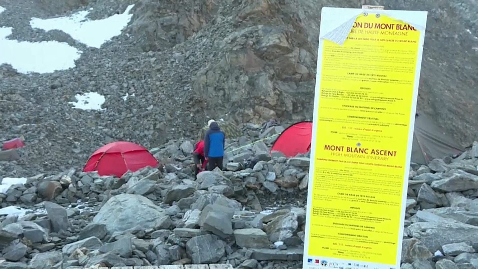 Francia restringirá las ascensiones al Mont Blanc