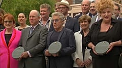 Celebs enter London's Royal Albert Hall 'Hall of Fame' 